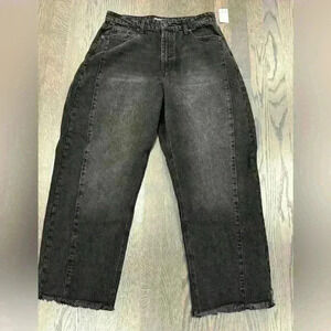 NWT JUICY COUTURE women’s RODEO black wash jeans size 30,  length 30